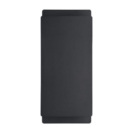 Eglo - LED Vonkajšie nástenné svietidlo 2xLED/4W/230V 2700/4000/6500K IP44 čierna