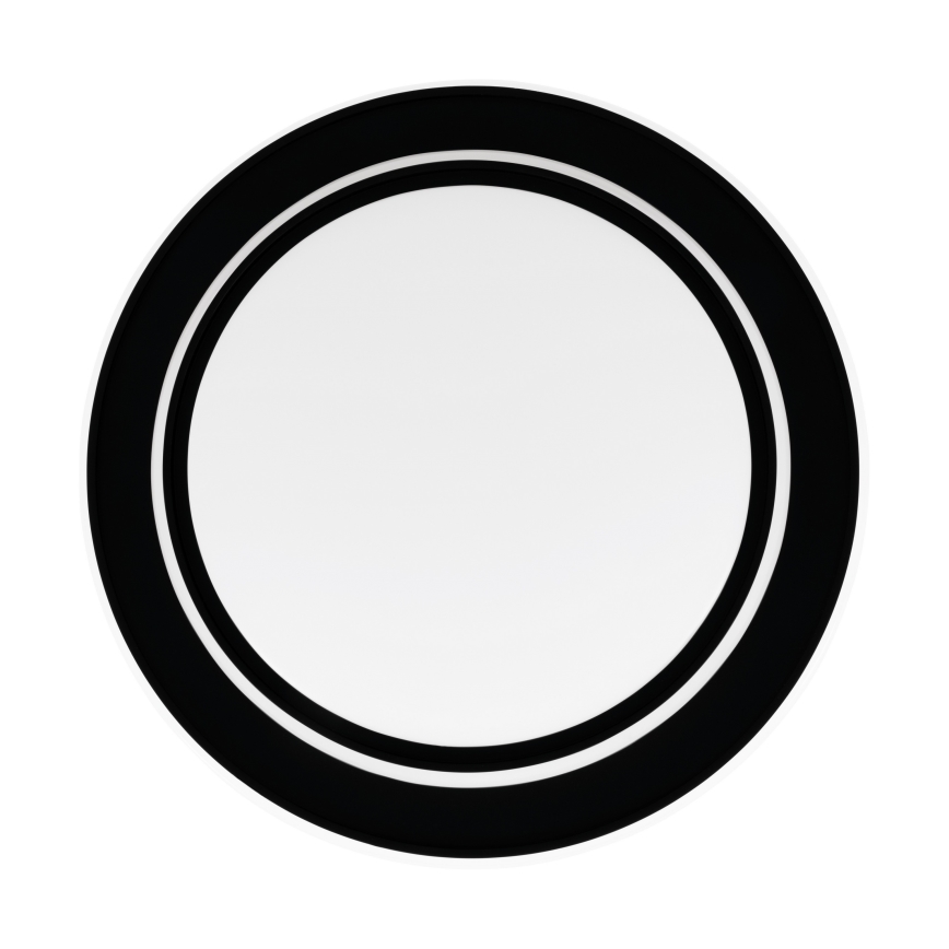 Eglo - LED stropné svietidlo LED/24W/230V priemer 40 cm čierne