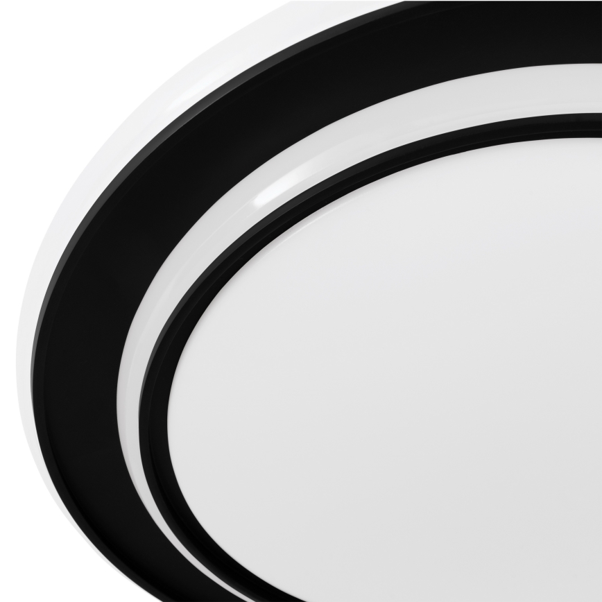 Eglo - LED stropné svietidlo LED/24W/230V priemer 40 cm čierne