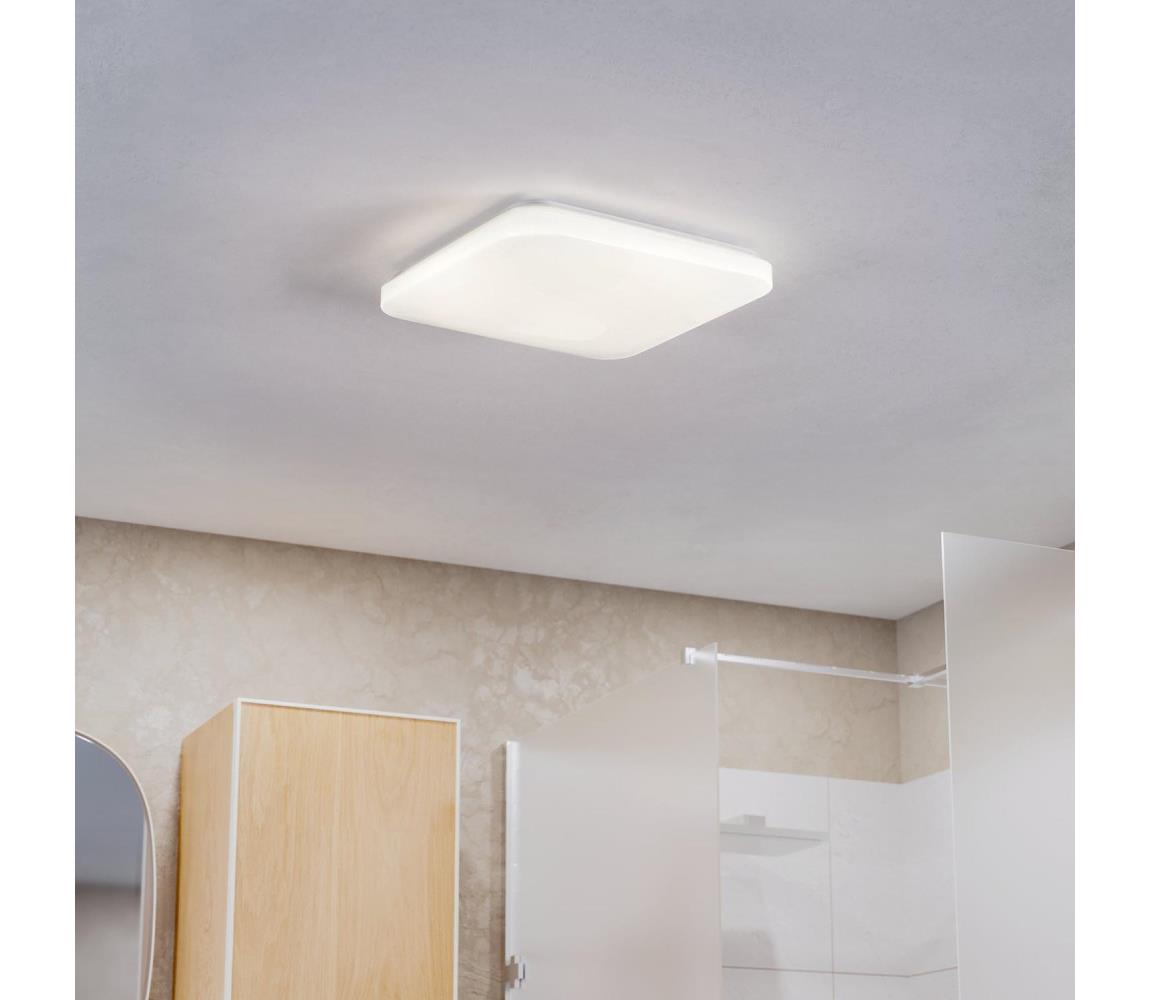 Eglo 902076 - LED Kúpeľňové stropné svietidlo FRANIA LED/18W/230V 33x33 cm IP44 902076