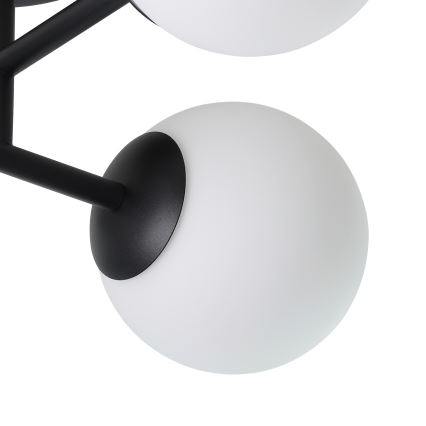 Eglo - LED kúpeľňové prisadené stropné svietidlo 4xG9/4,2W/230V IP44 čierne