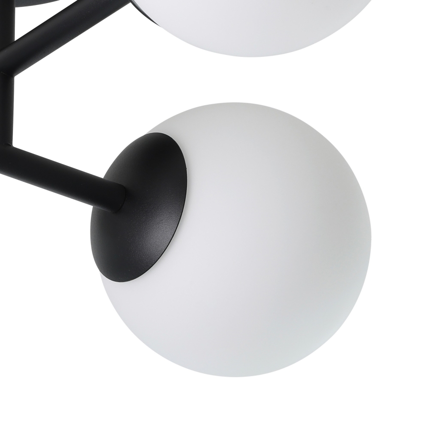 Eglo - LED kúpeľňové prisadené stropné svietidlo 4xG9/4,2W/230V IP44 čierne