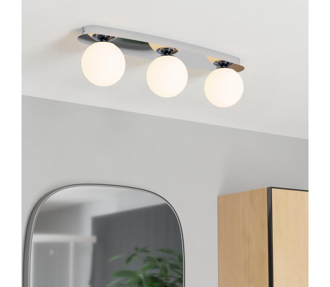 Eglo 902096 - LED kúpeľňové stropné svietidlo CASTROVIDO 3xG9/4,2W/230V IP44 chróm 902096