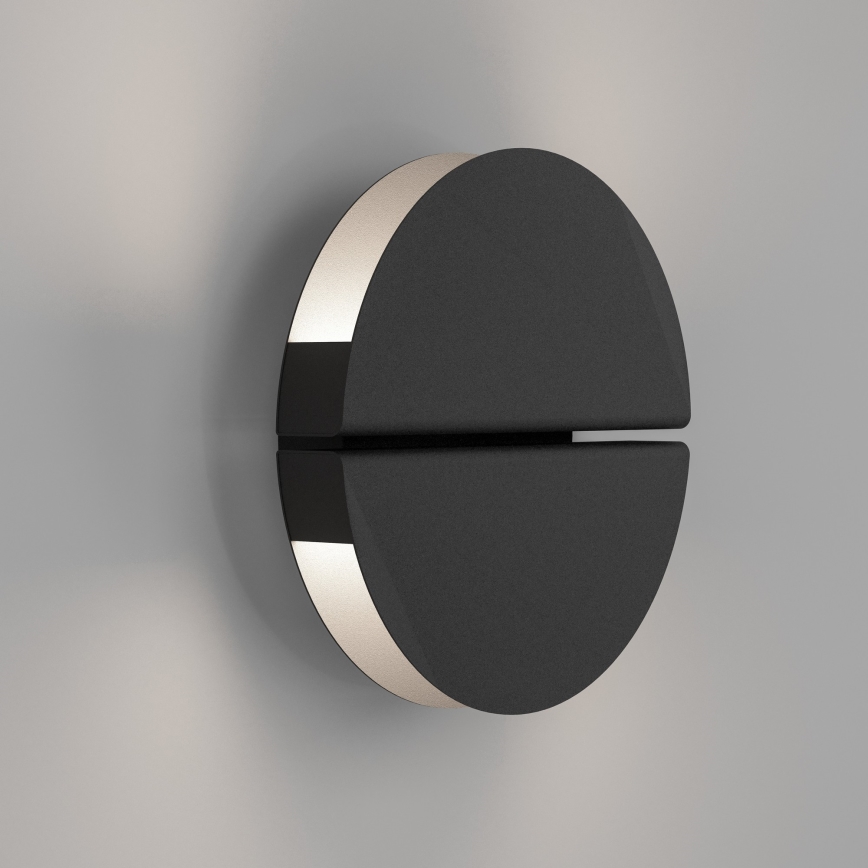 Eglo - vonkajšie nástenné LED svietidlo, 4,5 W, 230 V, 2700/4000/6500 K, IP44, čierne