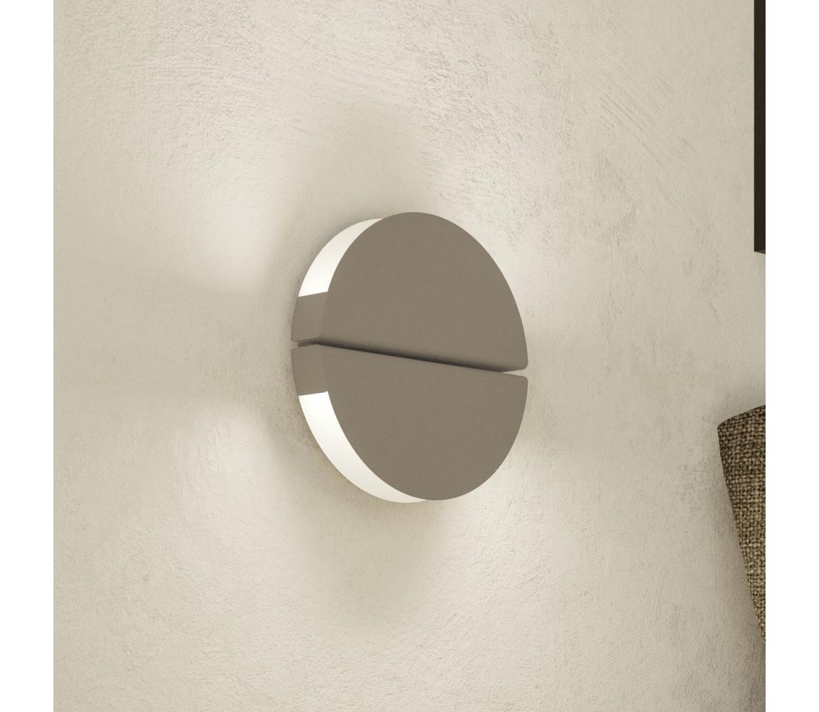 Eglo 902121 - LED Vonkajšie nástenné svietidlo PIANOSA LED/4,5W/230V IP44 béžová 902121