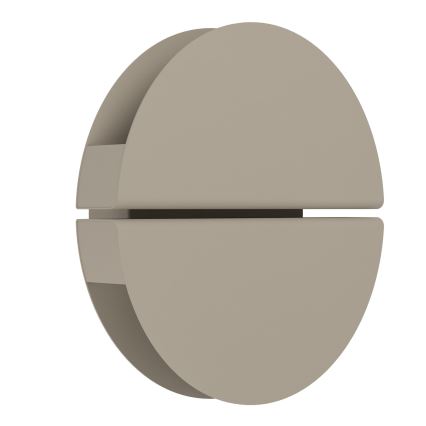 Eglo - LED vonkajšie nástenné svietidlo LED/4,5W/230V 2700/4000/6500K IP44 béžové