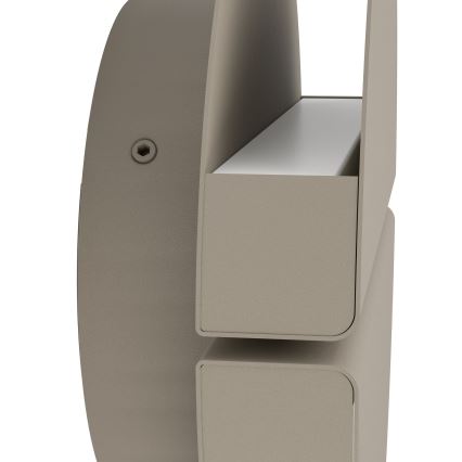 Eglo - LED vonkajšie nástenné svietidlo LED/4,5W/230V 2700/4000/6500K IP44 béžové