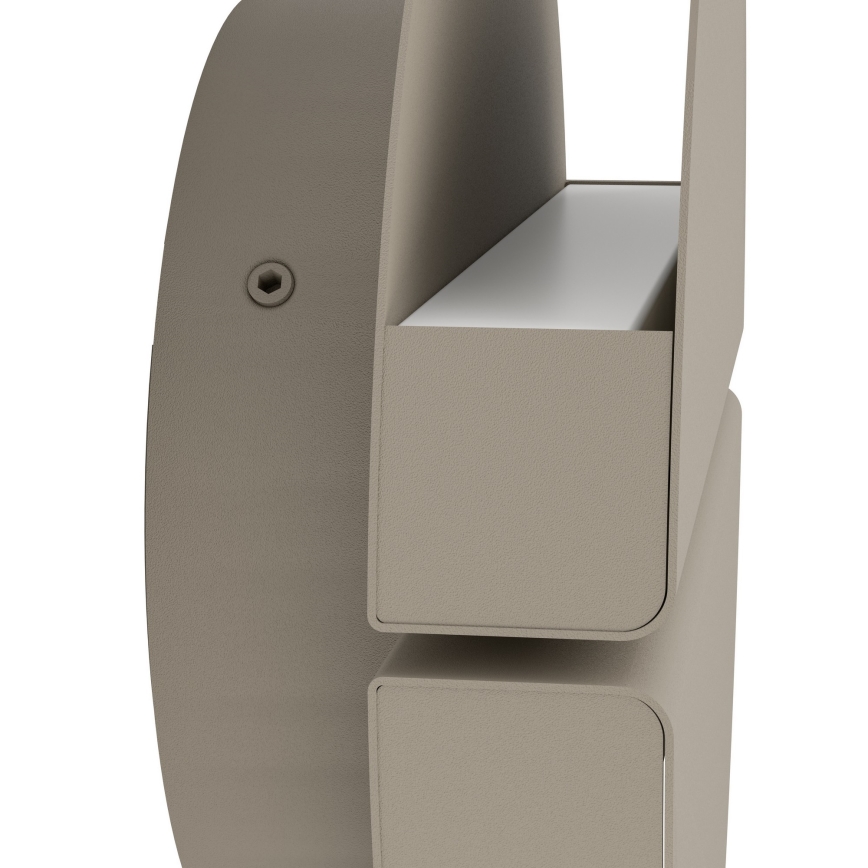 Eglo - LED vonkajšie nástenné svietidlo LED/4,5W/230V 2700/4000/6500K IP44 béžové