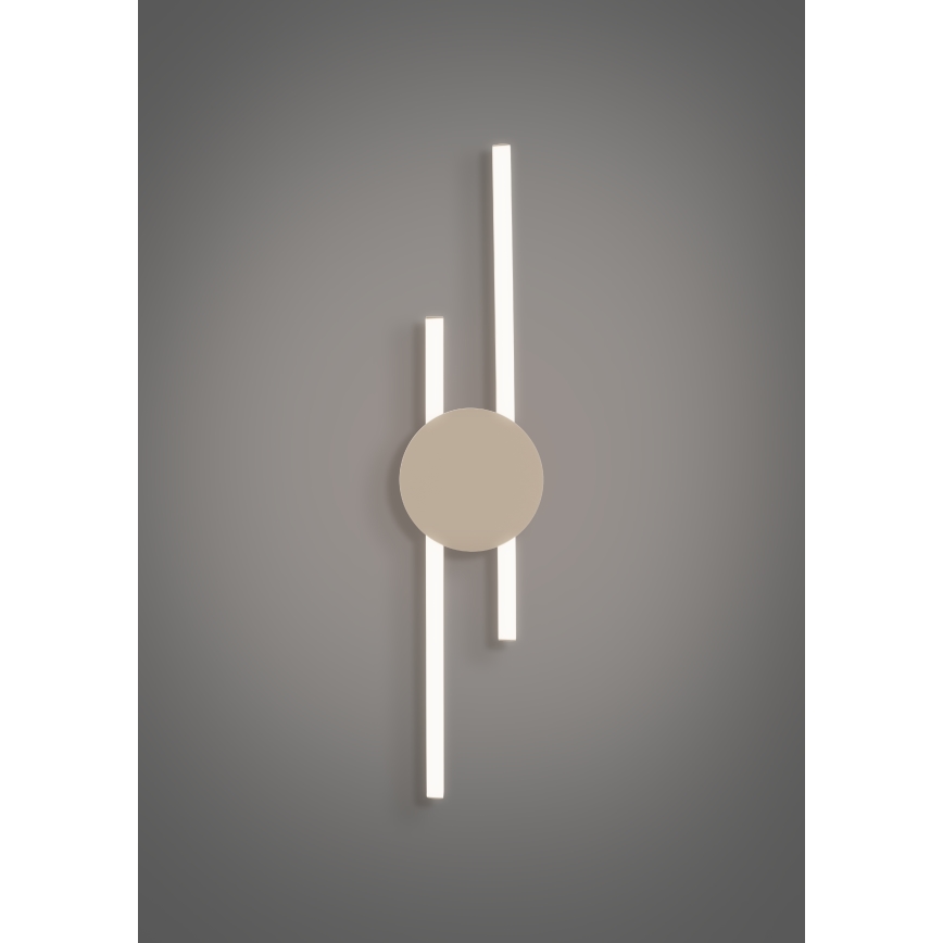 Eglo - LED nástenné svietidlo LED/20W/230V + LED/0,91W béžové