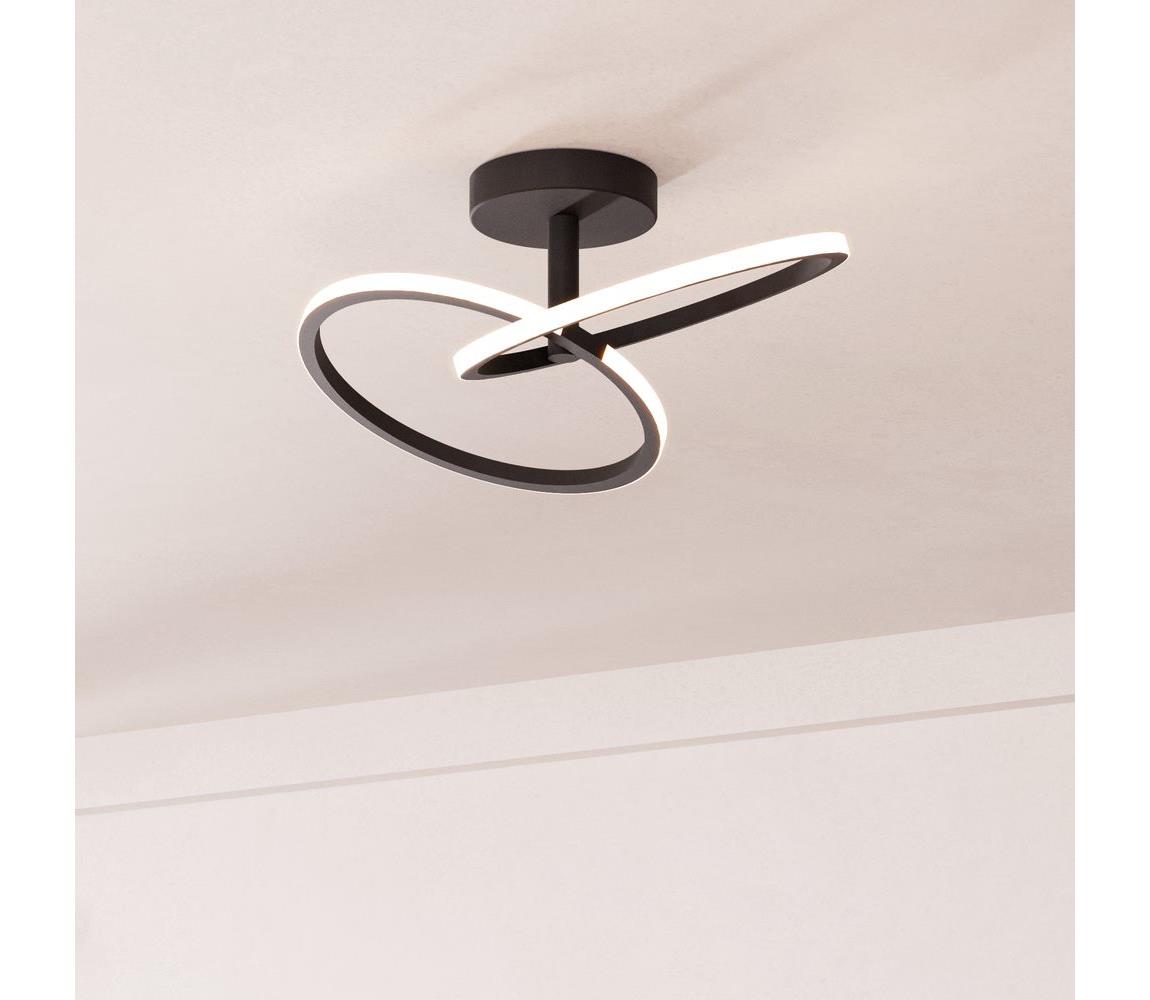Eglo 902144 - LED stropné svietidlo CONGIUNTI LED/12W/230V 2700/4000/6500K čierna 902144