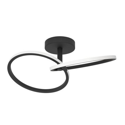 Eglo - LED stropné svietidlo LED/12W/230V 2700/4000/6500K čierna