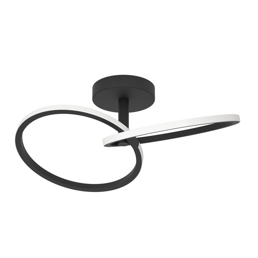 Eglo - LED stropné svietidlo LED/12W/230V 2700/4000/6500K čierna