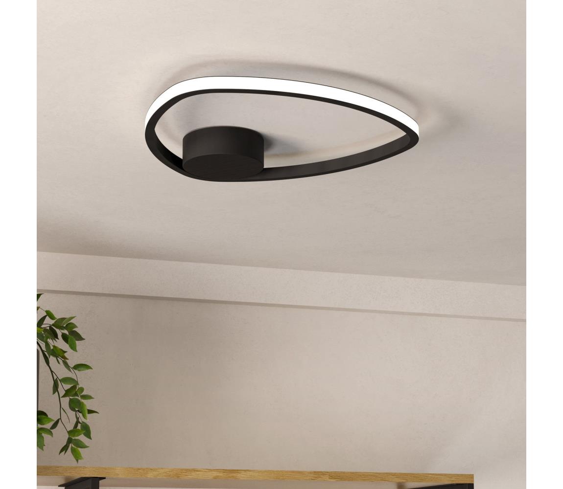 Eglo 902148 - LED Stropné svietidlo MOSCHELLA LED/9,7W/230V čierne 902148