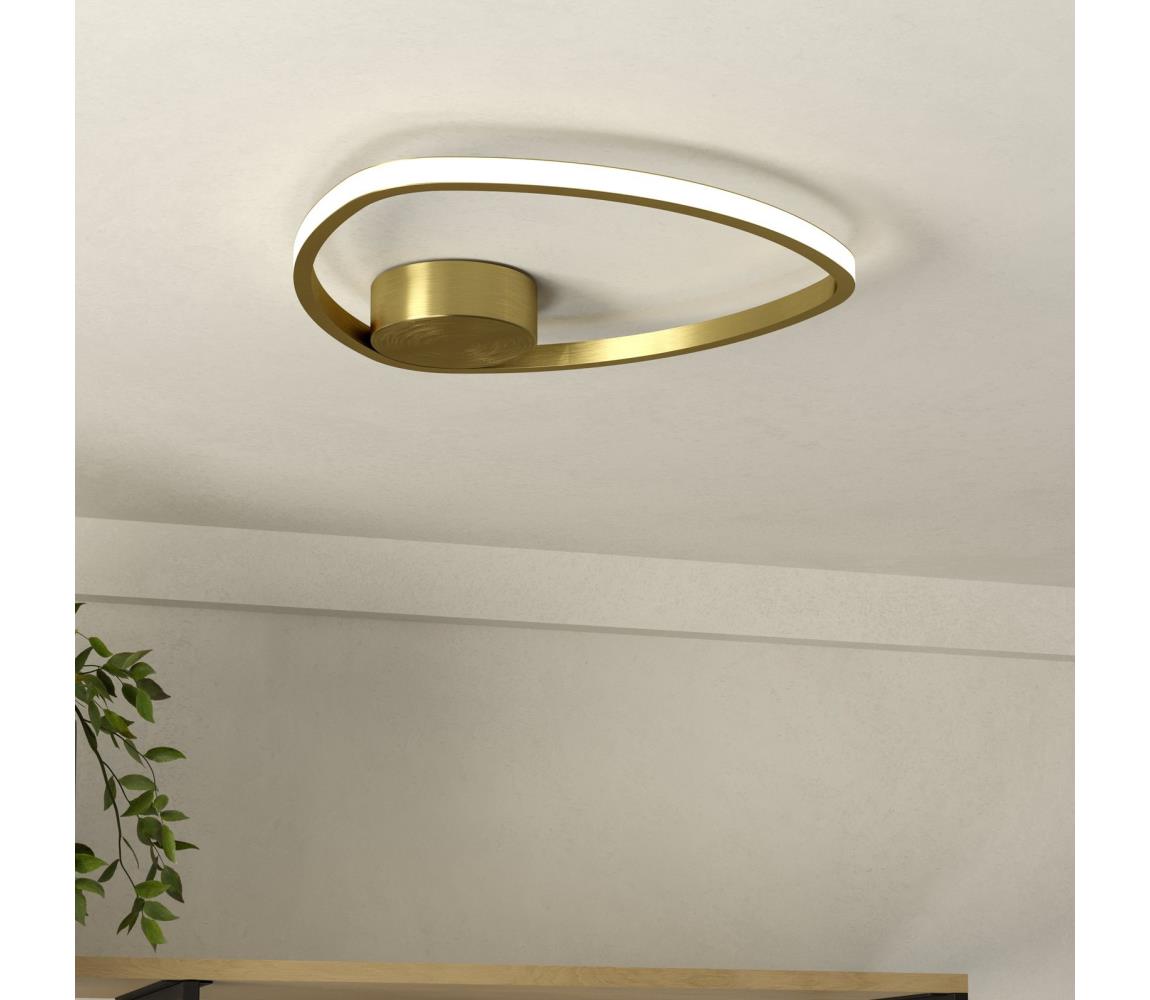 Eglo 902149 - LED stropné svietidlo MOSCHELLA LED/9,7W/230V zlaté 902149