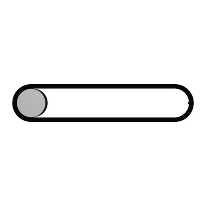 Eglo - LED Stropné svietidlo LED/24W/230V 2700/4000/6500K čierne