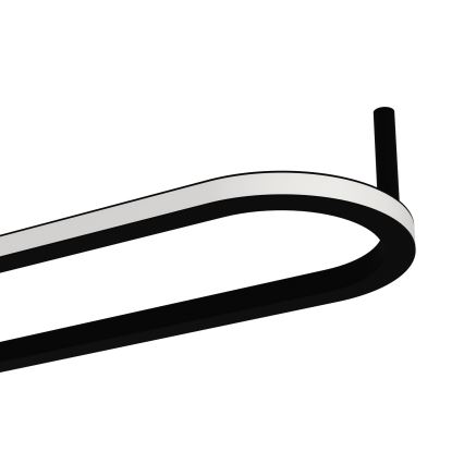 Eglo - LED Stropné svietidlo LED/24W/230V 2700/4000/6500K čierne