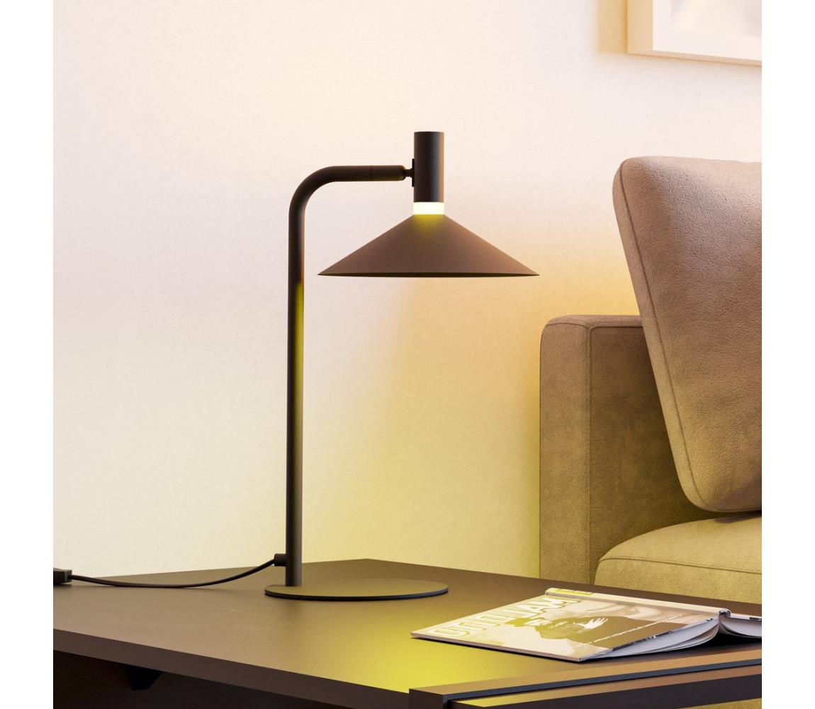 Eglo 902185 - LED RGBW stmievateľná stolná lampa CONOMAVILLA-Z LED/7,5W/230V čierna 902185