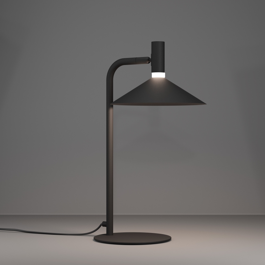 Eglo - LED RGBW stmievateľná stolná lampa LED/7,5W/230V 2700-6500K čierna