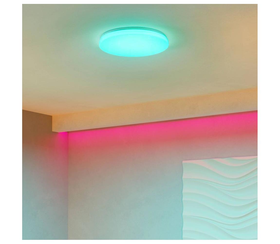 Eglo 902197-LED RGBW Stmievateľné stropné svietidlo FRANIA-Z LED/20W/230V priemer 43 cm 902197
