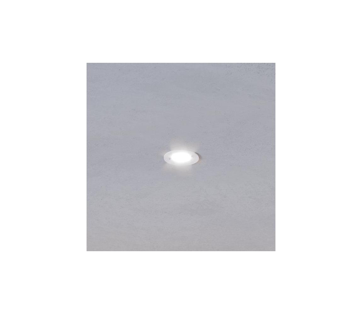 Eglo 902234 - LED kúpeľňové podhľadové bodové svietidlo BARRANCO 1xGU10/4,5W/230V IP44 biela 902234