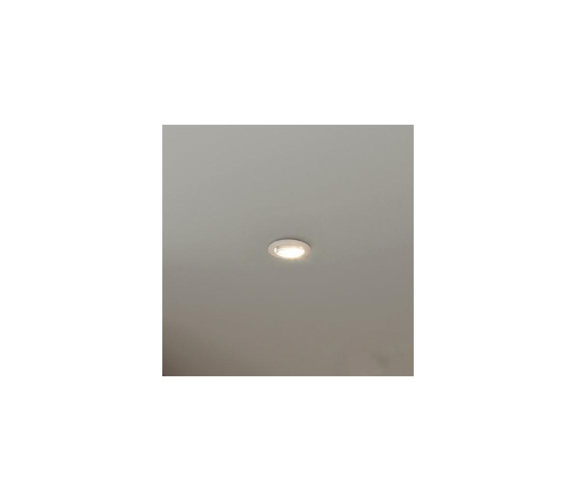 Eglo 902241 - LED zapustené bodové svietidlo BARRANCO 1xGU10/4,5W/230V biela 902241