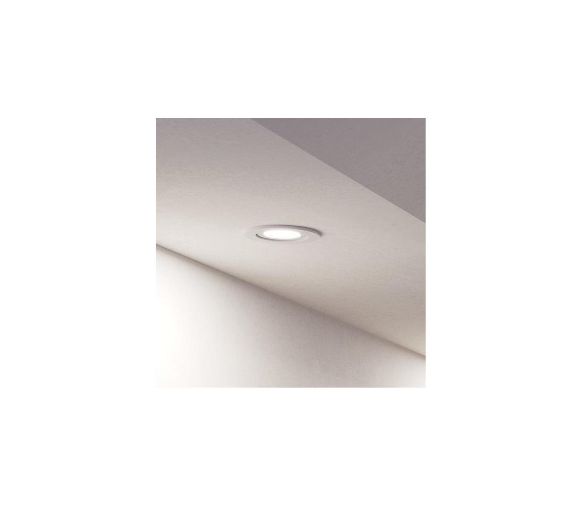 Eglo 902247 - LED kúpeľňové podhľadové bodové svietidlo BARRANCO 1xGU10/4,5W/230V IP44 biela 902247