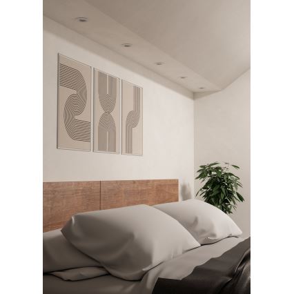 Eglo - LED zapustené bodové svietidlo LED/4,8W/230V 2700/4000/6500K biela