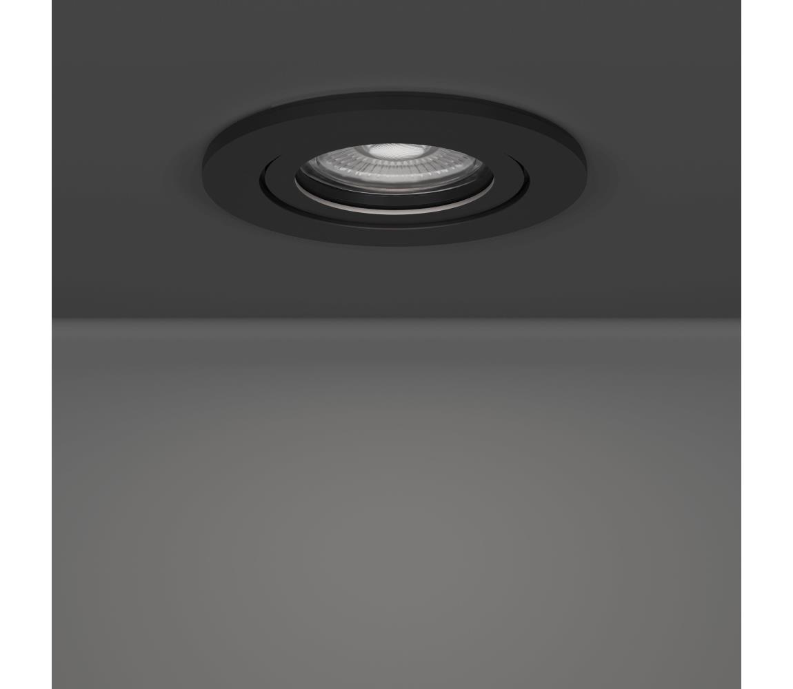 Eglo 902264 - Zapustené LED bodové svietidlo BARRANCO LED/4,8W/230V čierna 902264