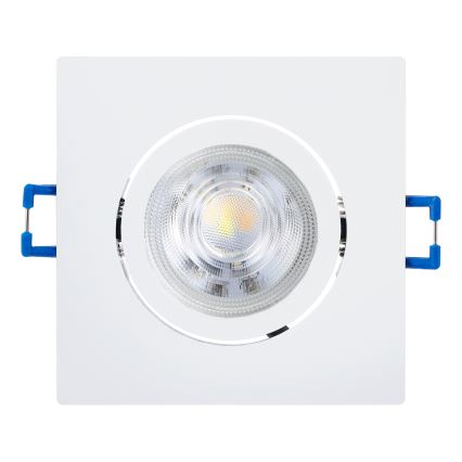 Eglo - SADA 3x LED Stmievateľné podhľadové svietidlo LED/4,8W/230V 8,8x8,8 cm biela