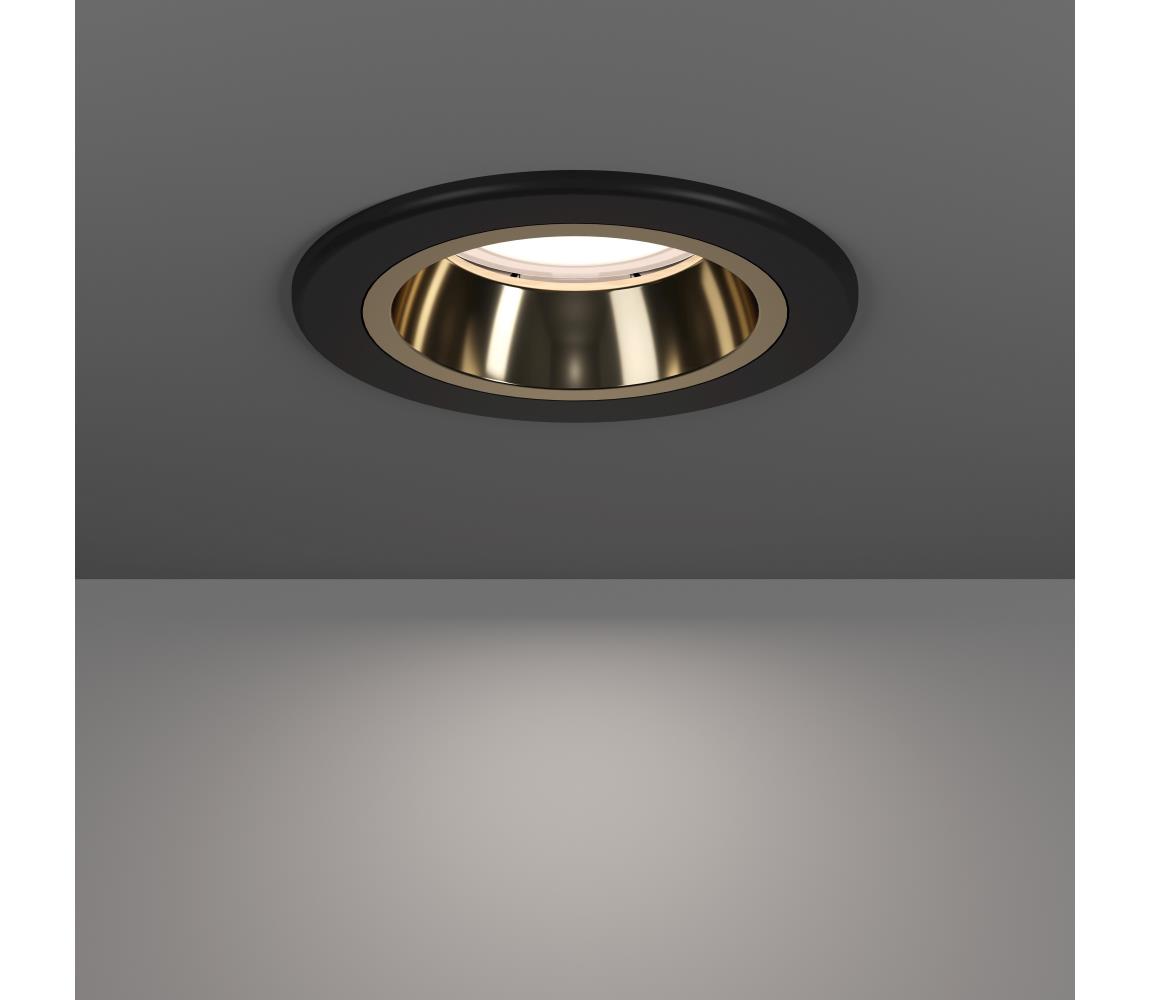 Eglo 902296 - LED stmievateľné kúpeľňové podhľadové svietidlo YEBRA LED/4,8W/230V IP44 čierne 902296