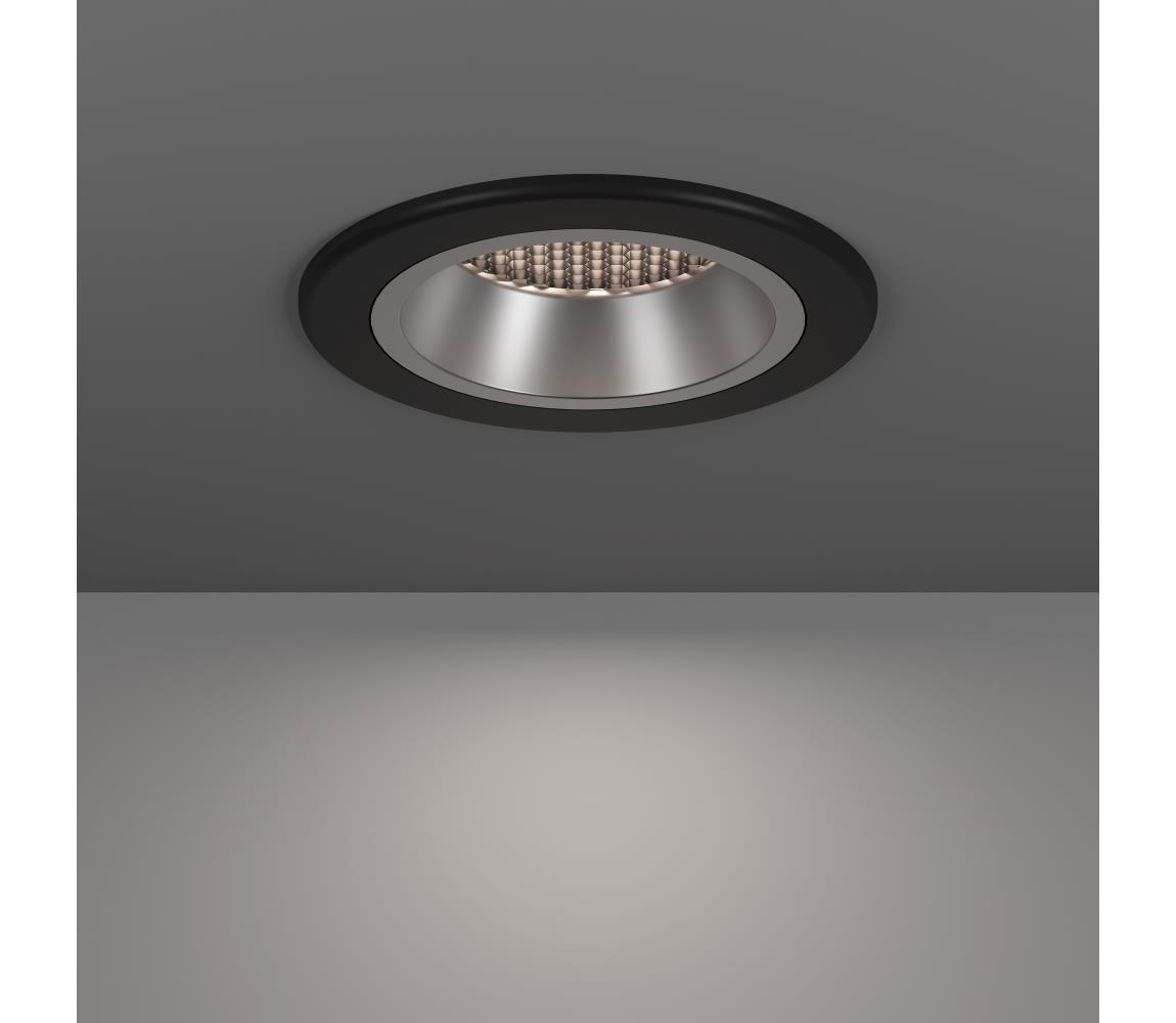 Eglo 902298 - LED RGBW stmievateľné dymové podhľadové svietidlo YEBRA-Z LED/4,8W/230V IP44 čierne 902298