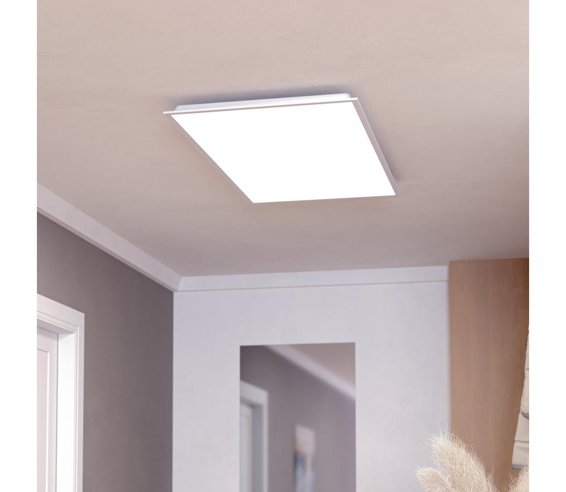 Eglo 902303-LED Stmievateľný prisadený panel MORADILLO-R LED/35,5 W/230 V 120×60 cm biely s diaľkovým ovládaním 902303