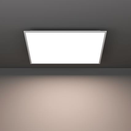 Eglo - LED Stmievateľný prisadený panel LED/33W/230V 2700-6500K 60x60 cm biela + diaľkové ovládanie