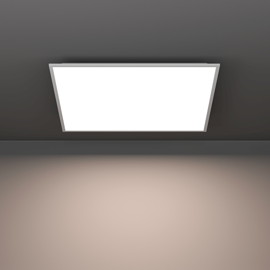 Eglo - LED Stmievateľný prisadený panel LED/33W/230V 2700-6500K 60x60 cm biela + diaľkové ovládanie