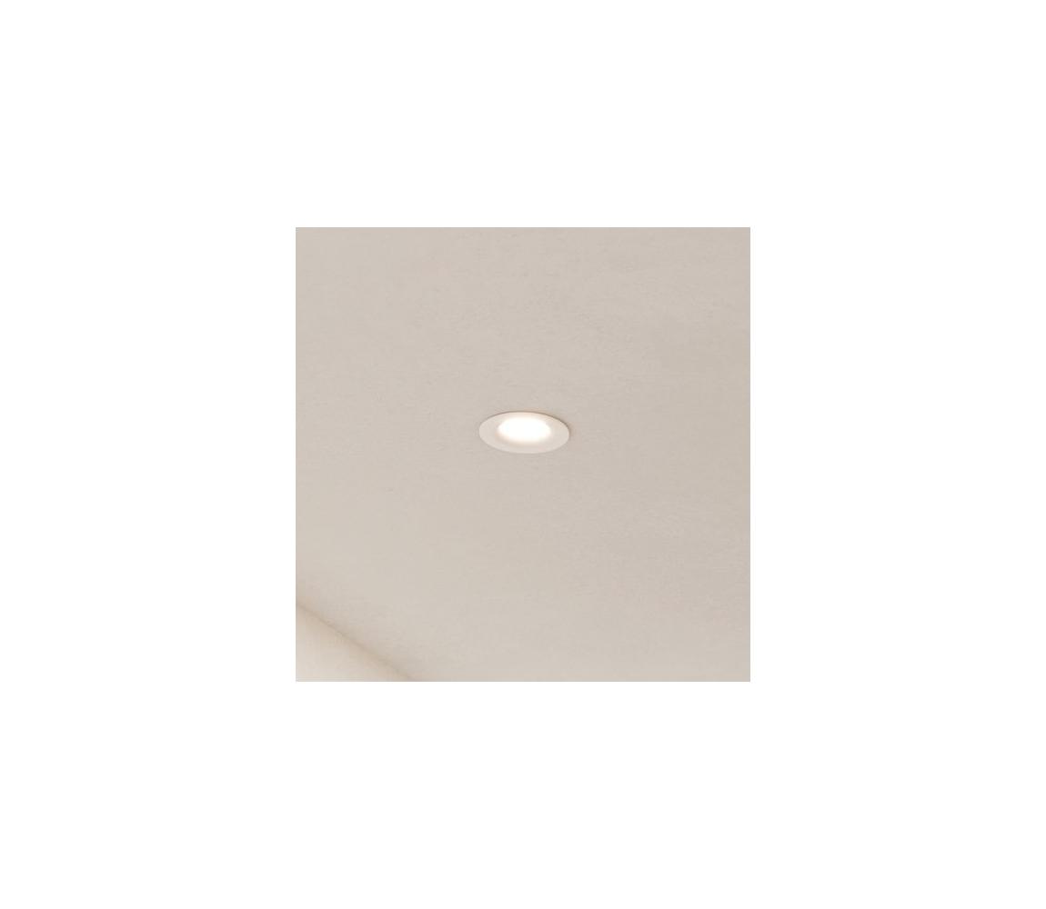 Eglo 902329 - LED stmievateľné podhľadové svietidlo SALICETO LED/6,4W/230V pr.8,8cm biela 902329