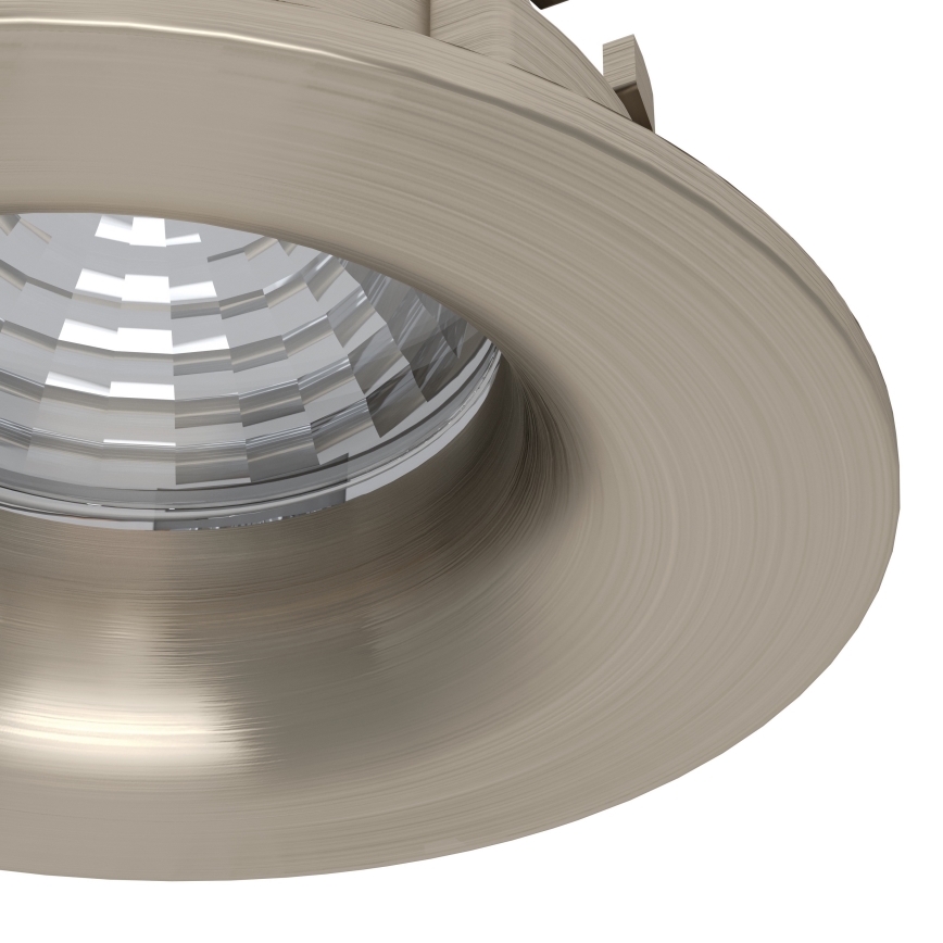 Eglo - SADA 3× LED stmievateľné podhľadové svietidlo LED/6,4W/230V pr. 8,8 cm matný chróm