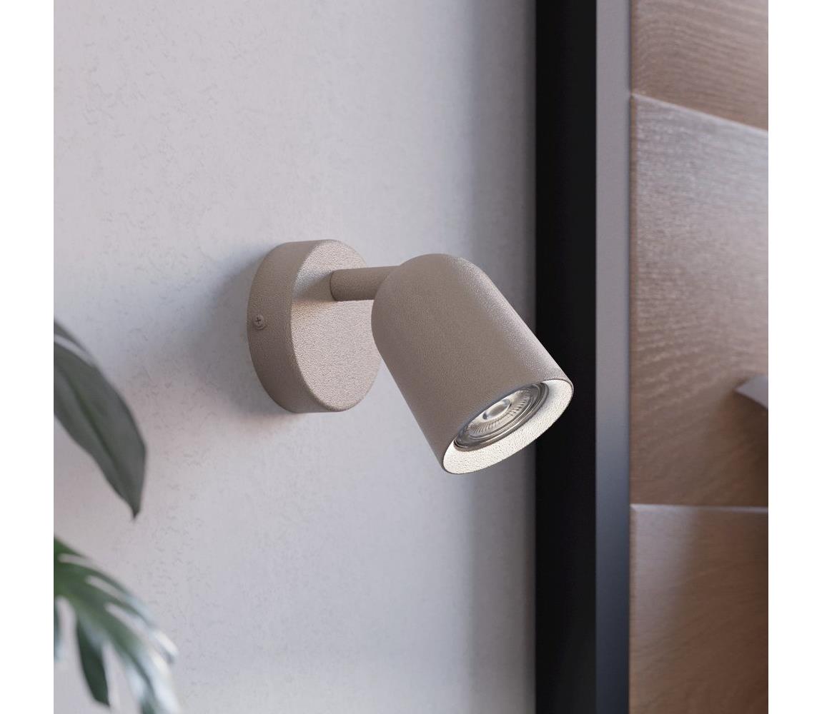 Eglo 902343 - Nástenné bodové svietidlo CAMALDOLI 1xGU10/5W/230V béžové 902343