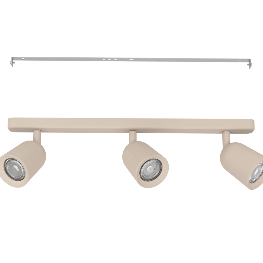 Eglo - Bodové svietidlo 3xGU10/10W/230V béžová
