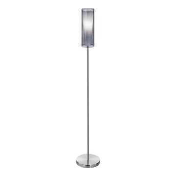 EGLO 90309 - Stojanová lampa PINTO NERO 1 x E27/60W dymová