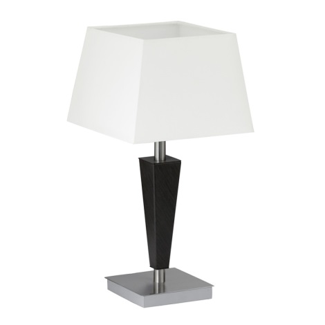 EGLO 90456 - stolná lampa RAINA 1xE14/60W antická hnedá/biela
