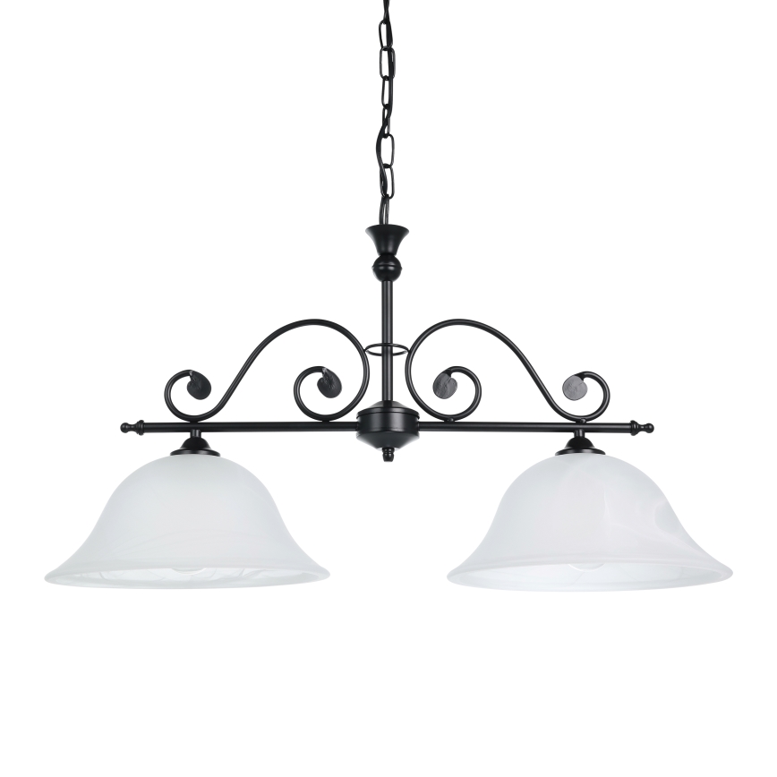 Eglo - Luster na reťazi 2xE27/60W/230V