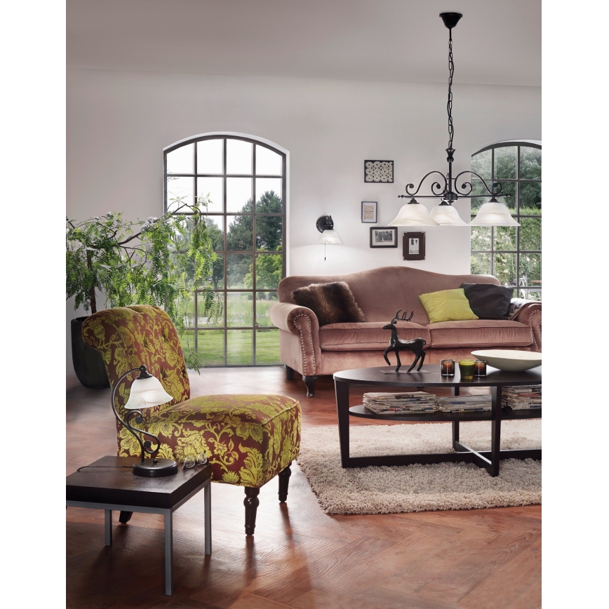 Eglo - Luster na reťazi 3xE27/60W/230V