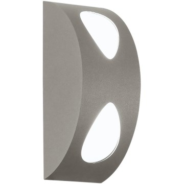 EGLO 91095 - Vonkajšie svietidlo MORINO 2xLED/4,76W strieborná EGLO 91095 - Vonkajšie svietidlo MORINO 2xLED/4,76W strieborná