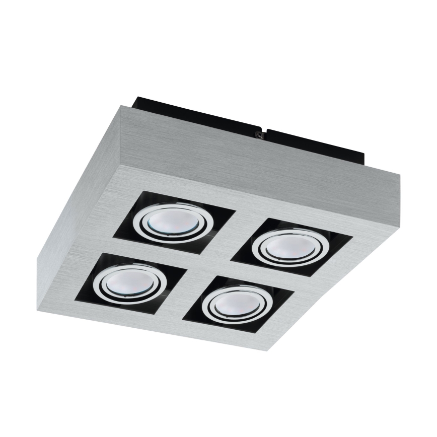 Eglo 91355 - LED stropné svietidlo LOKE 1 4xGU10-LED/5W/230V
