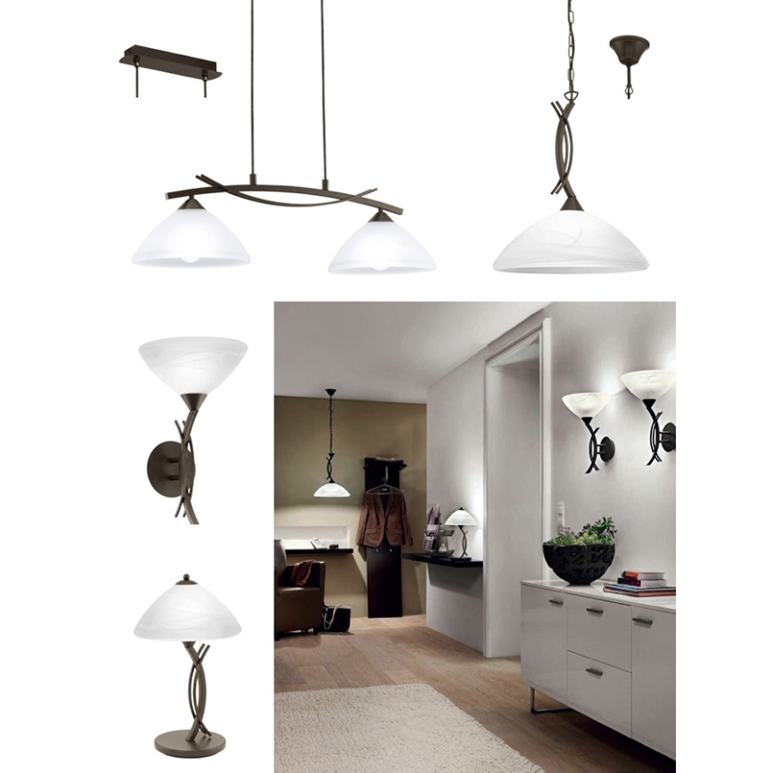Eglo - Luster 2xE27/60W/230V