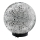 EGLO 91638 - vonkajšia lampa TERRALUNA 1 1xE27/18W čierna / biela