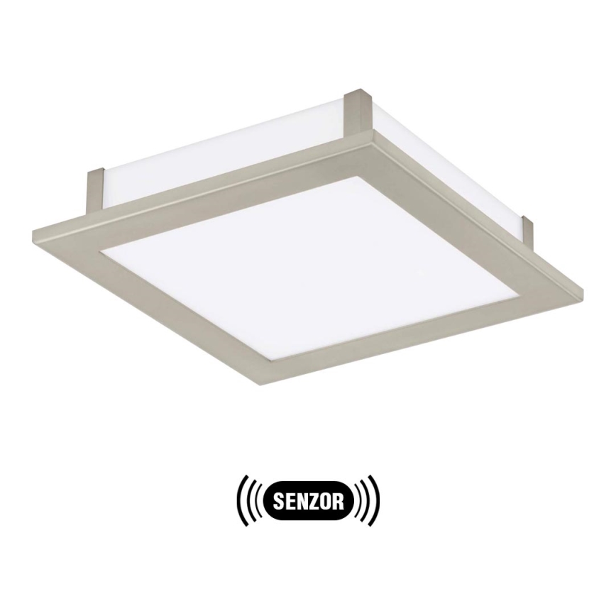 EGLO 91668 - Svietidlo stropné/nástenné LED AURIGA 1xLED/18W so senzorom