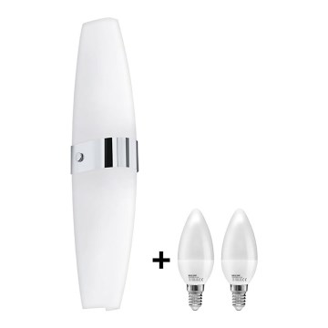 Eglo 91793 - LED Nástenné svietidlo DAMIEL 2xE14/6W/230V