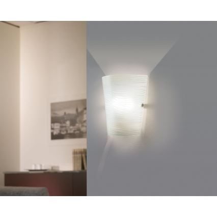 Eglo - Nástenné svietidlo 1xE27/60W/230V