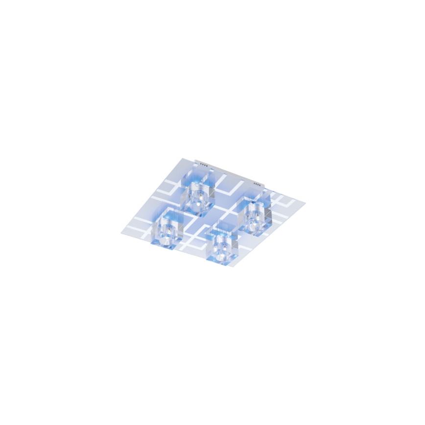 EGLO 91965 - LED Stropní svítidlo RAMAZZINO 4xG4/20W + LED/2W